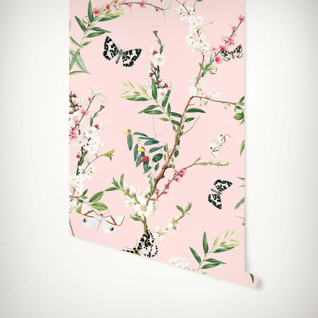 Enchanted Butterfly wallpaper - Pink (2)