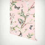 Enchanted Butterfly wallpaper - Pink (2)