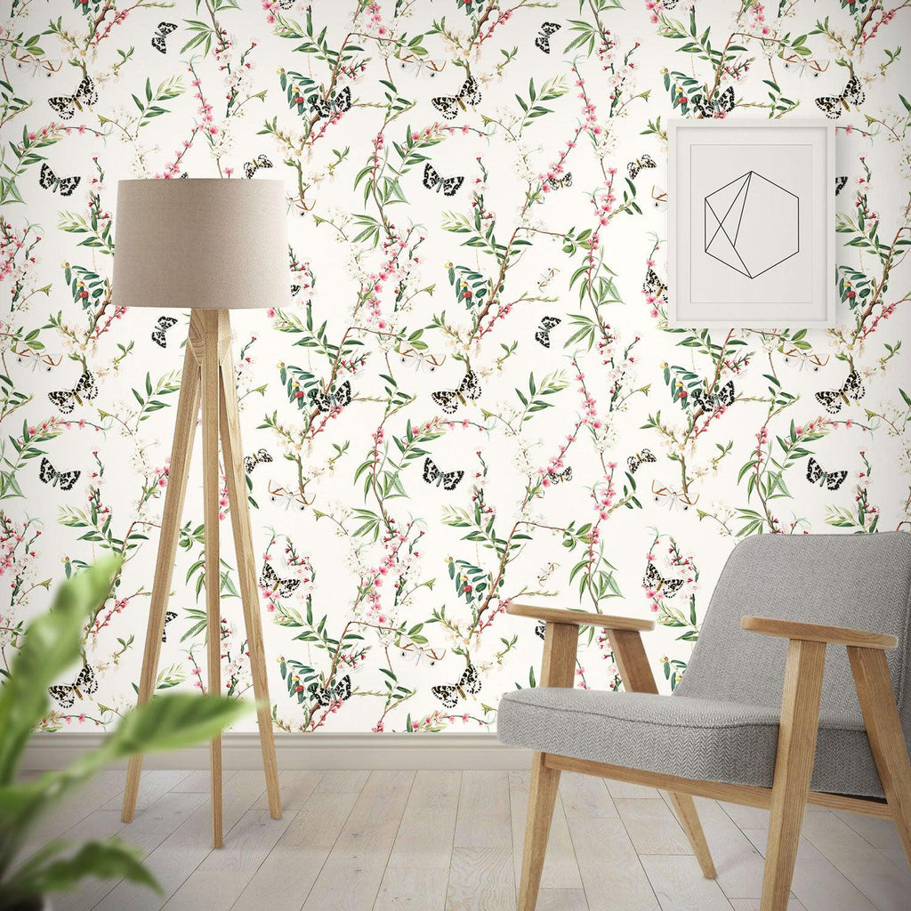 Enchanted Butterfly wallpaper - Ivory (5)