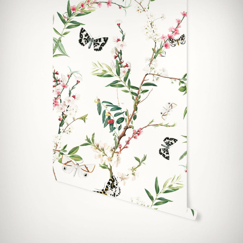 Enchanted Butterfly wallpaper - Ivory (3)