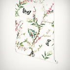 Enchanted Butterfly wallpaper - Ivory (3)