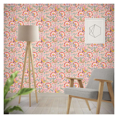 Spring Has Sprung - Peach - Wallpaper Trader