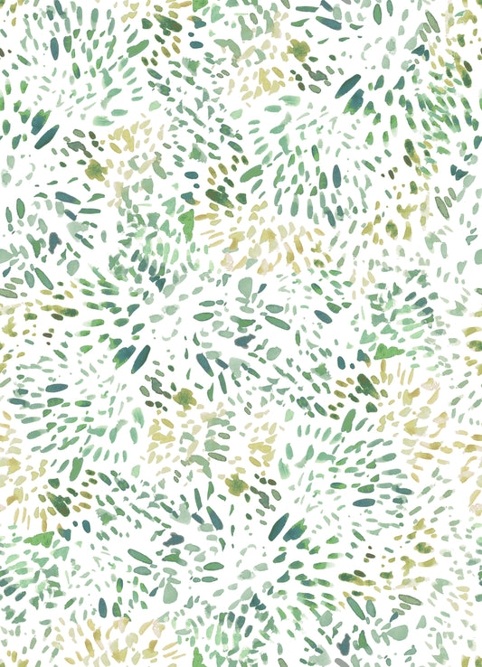 Freckle - Green - Wallpaper Trader