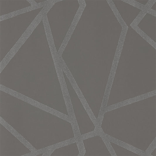 Sumi Shimmer - Charcoal - Wallpaper Trader