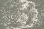 Lost in Goa Jungle Wall Mural - Vintage - Wallpaper Trader