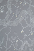 Oak Trees - Grey - Wallpaper Trader