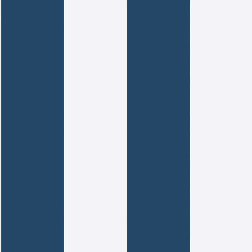 Orust Stripe - Blue & White - Wallpaper Trader