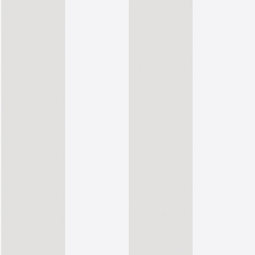 Orust Stripe - Grey & White - Wallpaper Trader