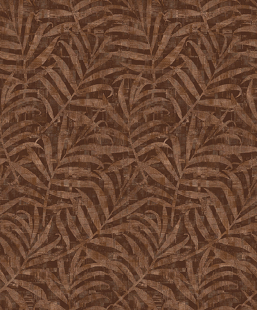 Palm Springs - Brown and Red - Wallpaper Trader