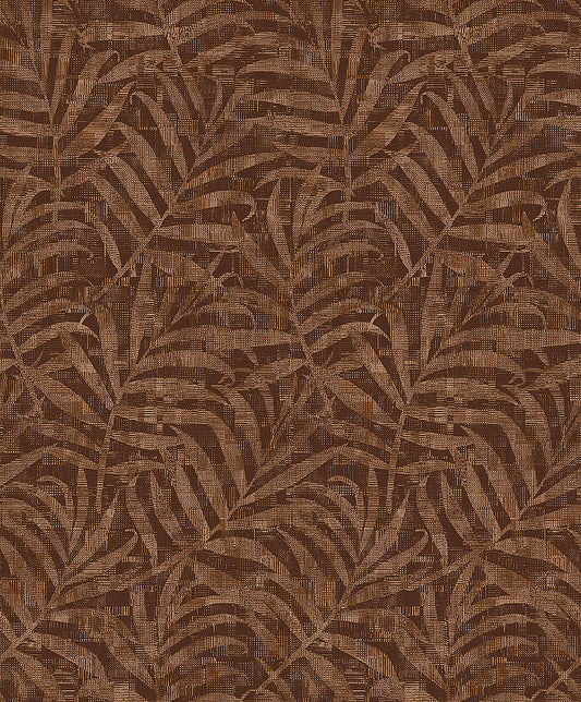 Palm Springs - Brown and Red - Wallpaper Trader