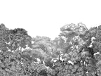 Bellewood - Black Toile - Wallpaper Trader