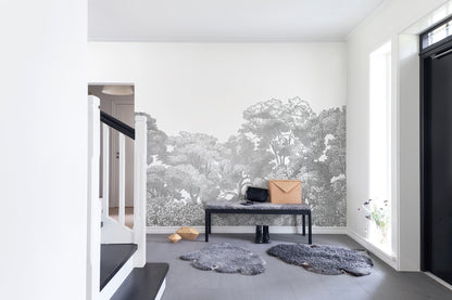 Bellewood - Grey Toile - Wallpaper Trader