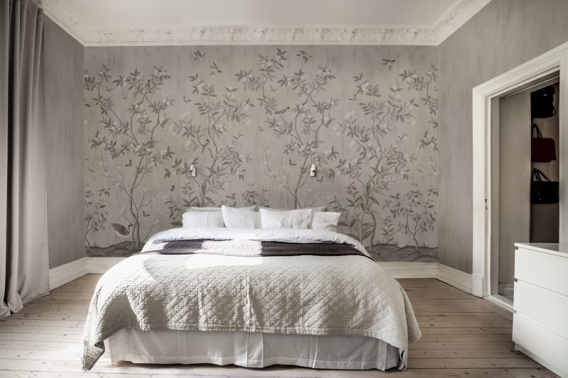 Chinoiserie Chic - Powder Beige - Wallpaper Trader