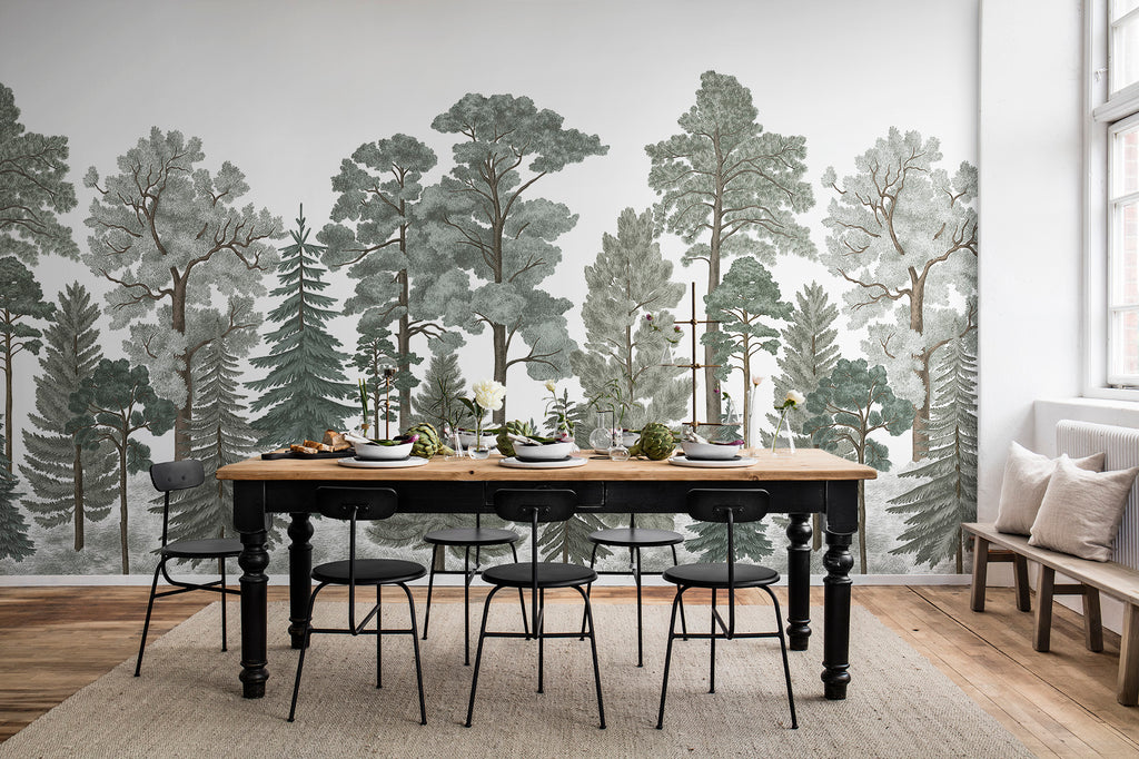 Scandinavian Bellewood wallpaper - Frost (2)