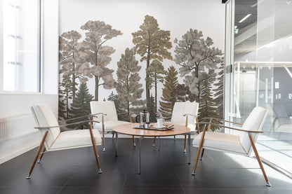 Scandinavian Bellewood - Fall - Wallpaper Trader