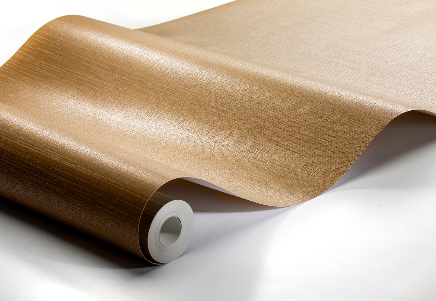Raw Silk - golden brown - Wallpaper Trader