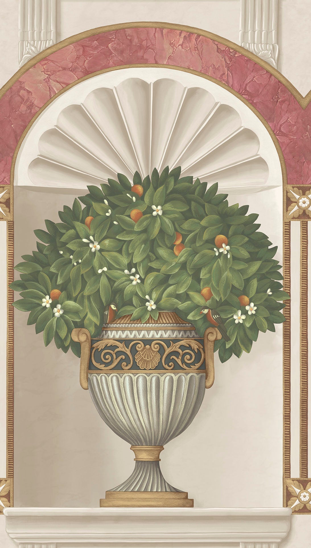 Royal Jardiniere - Wallpaper Trader