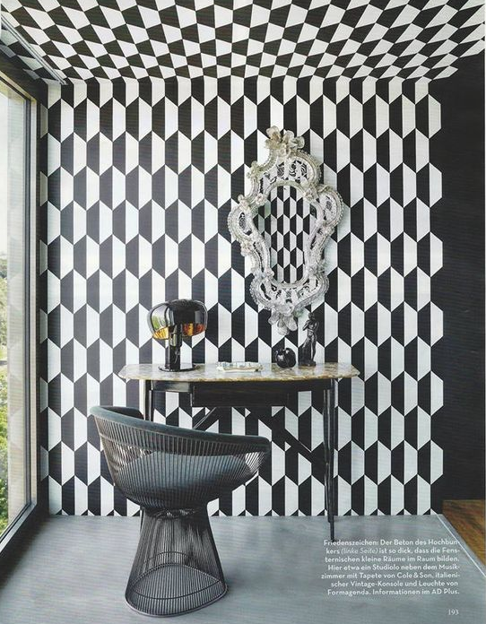 Tile - Black & White - Wallpaper Trader