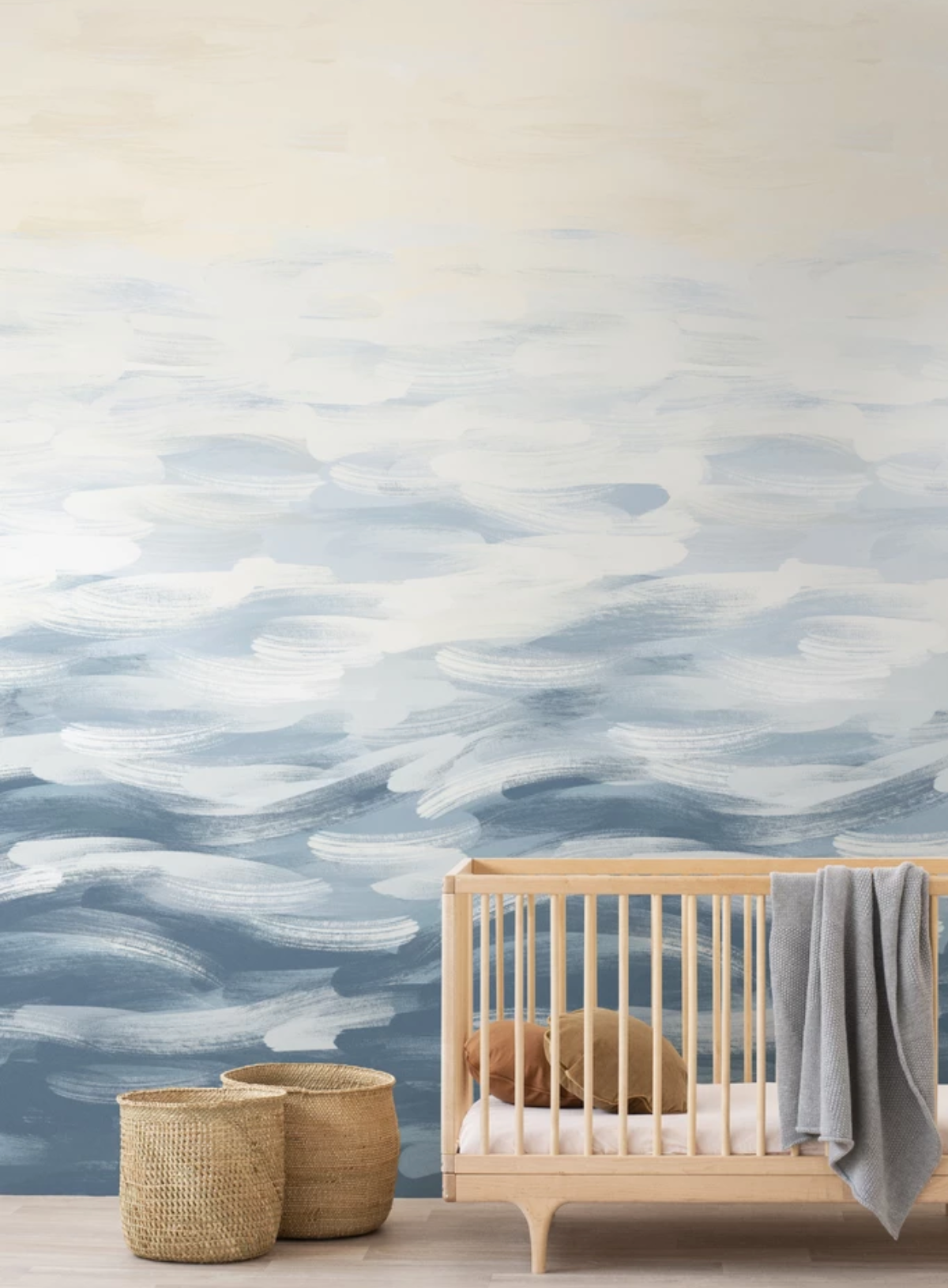 Seascape - Blue - Wallpaper Trader