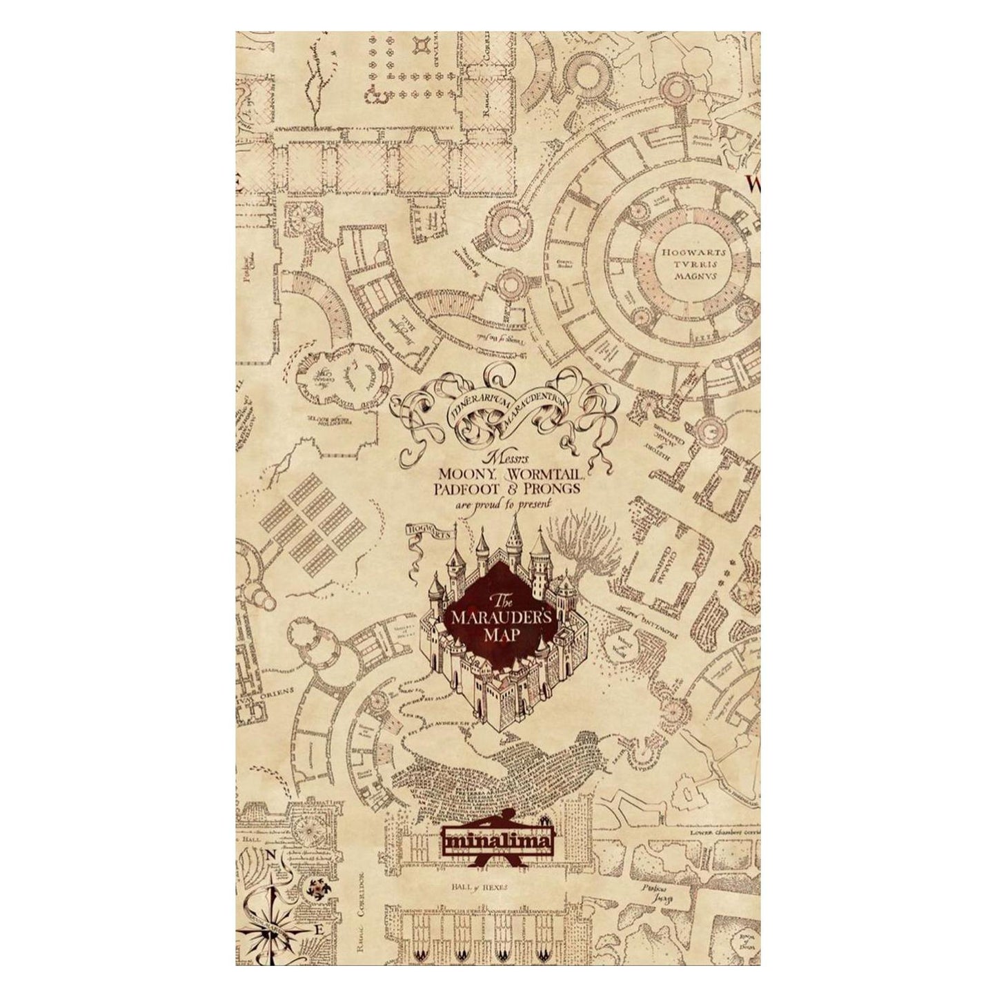 Marauder's Map - Wallpaper Trader